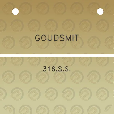 goudsmit-316ss