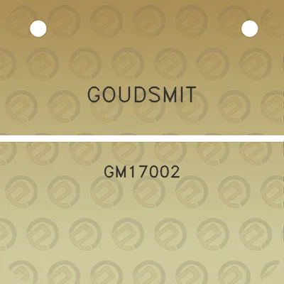 goudsmit-gm17002