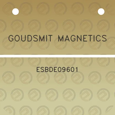 goudsmit-magnetics-esbde09601