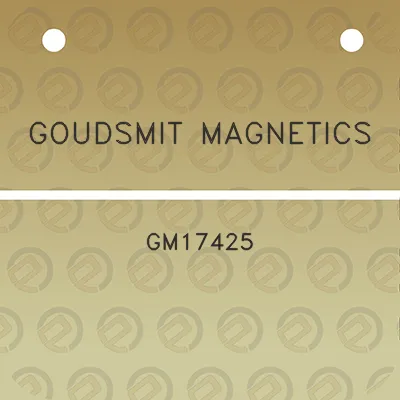 goudsmit-magnetics-gm17425