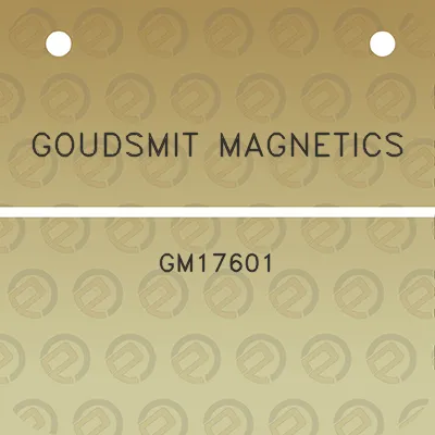 goudsmit-magnetics-gm17601