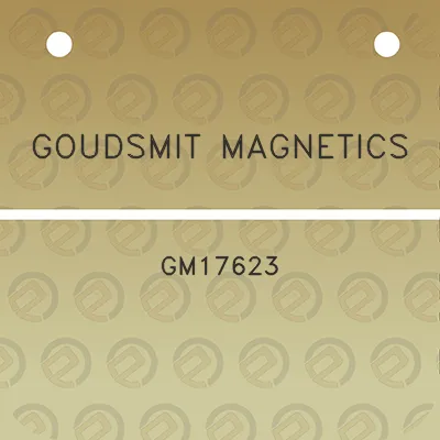 goudsmit-magnetics-gm17623