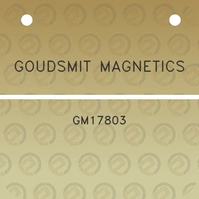 goudsmit-magnetics-gm17803