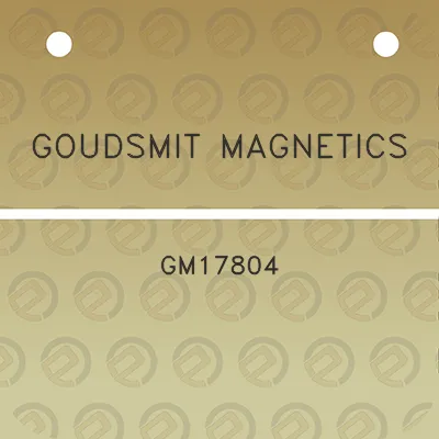 goudsmit-magnetics-gm17804