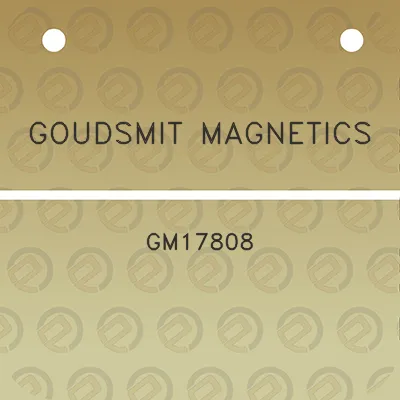 goudsmit-magnetics-gm17808