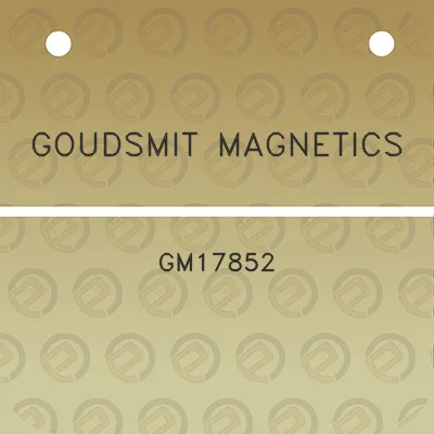 goudsmit-magnetics-gm17852