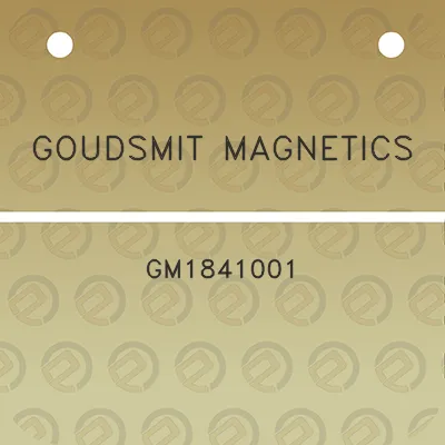 goudsmit-magnetics-gm1841001