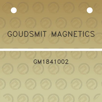 goudsmit-magnetics-gm1841002