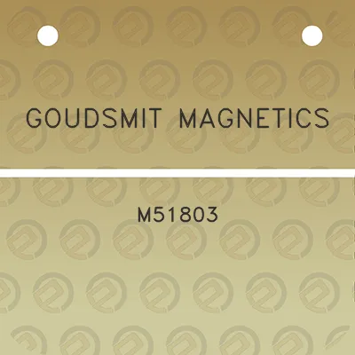 goudsmit-magnetics-m51803