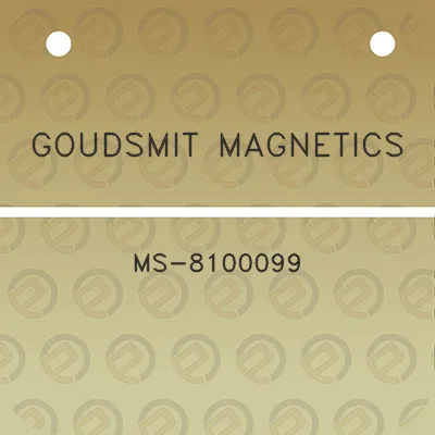 goudsmit-magnetics-ms-8100099