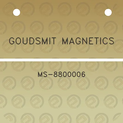 goudsmit-magnetics-ms-8800006