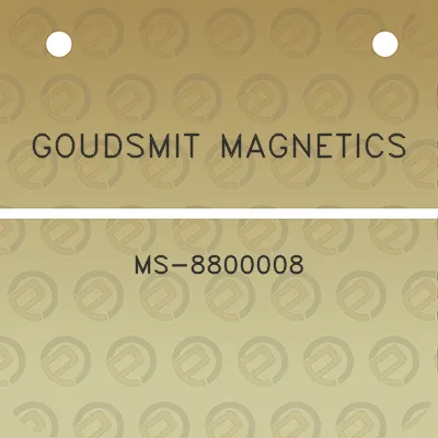 goudsmit-magnetics-ms-8800008