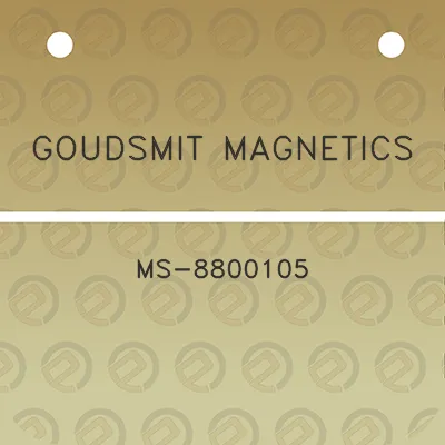 goudsmit-magnetics-ms-8800105