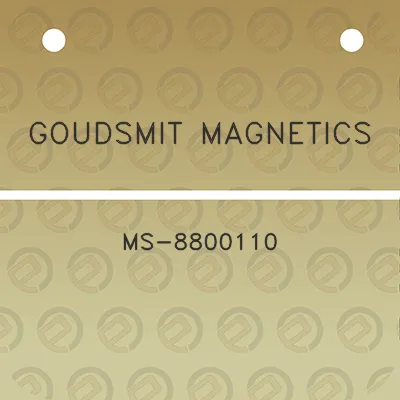 goudsmit-magnetics-ms-8800110