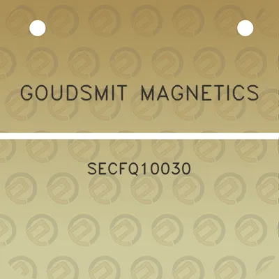 goudsmit-magnetics-secfq10030