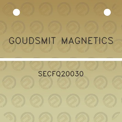 goudsmit-magnetics-secfq20030