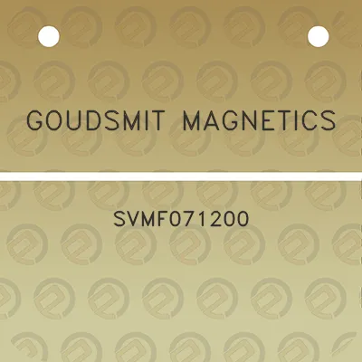 goudsmit-magnetics-svmf071200