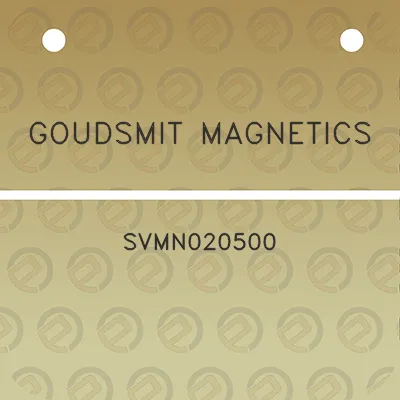 goudsmit-magnetics-svmn020500