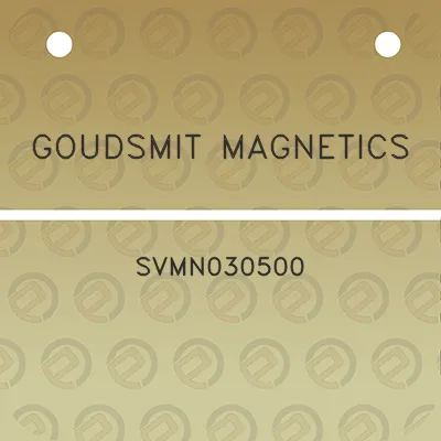 goudsmit-magnetics-svmn030500