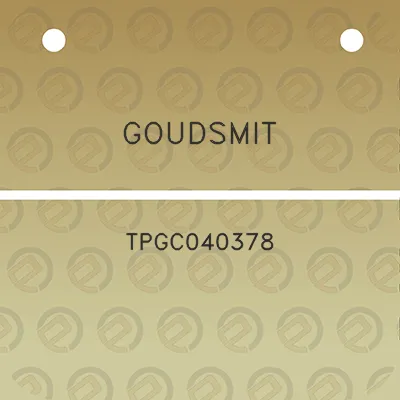 goudsmit-tpgc040378