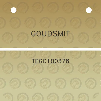 goudsmit-tpgc100378