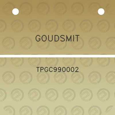 goudsmit-tpgc990002