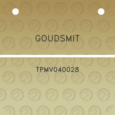 goudsmit-tpmv040028