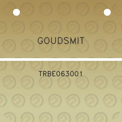 goudsmit-trbe063001