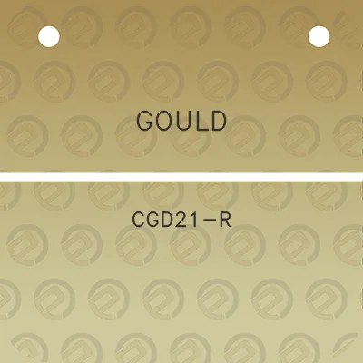 gould-cgd21-r