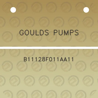 goulds-pumps-b11128f011aa11