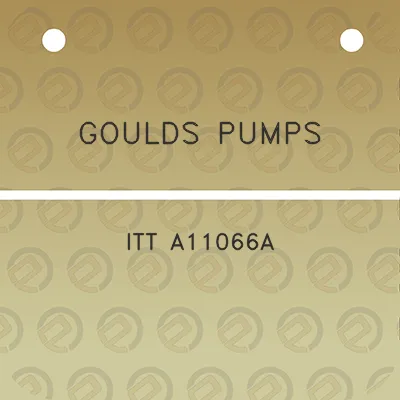 goulds-pumps-itt-a11066a