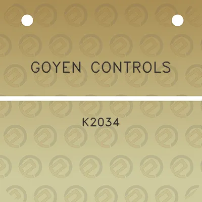 goyen-controls-k2034