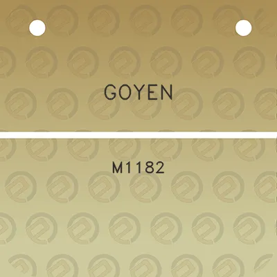 goyen-m1182