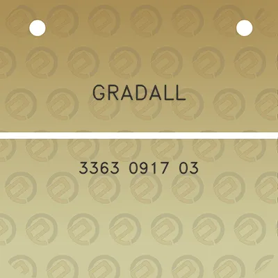 gradall-3363-0917-03