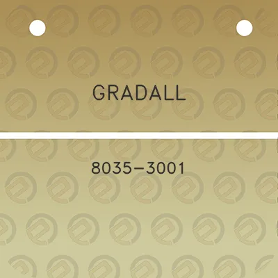 gradall-8035-3001