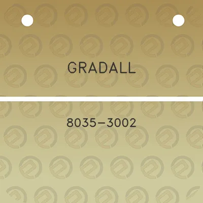 gradall-8035-3002