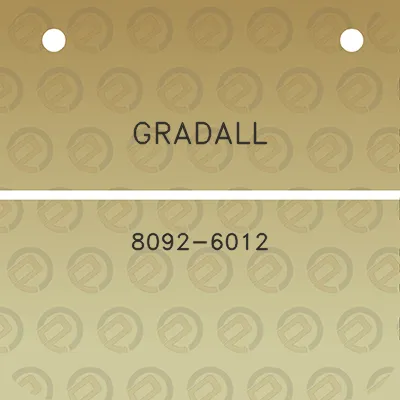 gradall-8092-6012