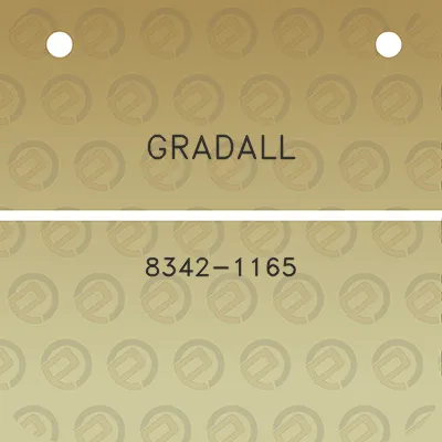 gradall-8342-1165