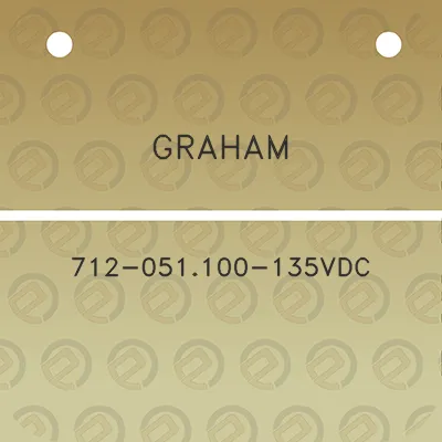 graham-712-051100-135vdc