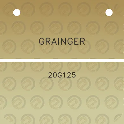 grainger-20g125