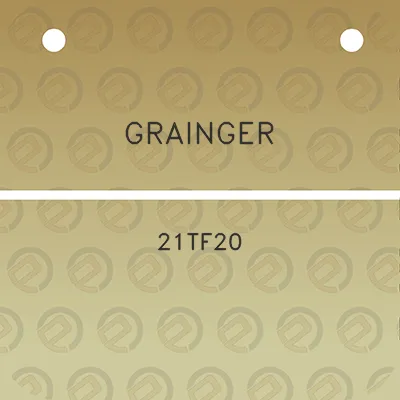 grainger-21tf20