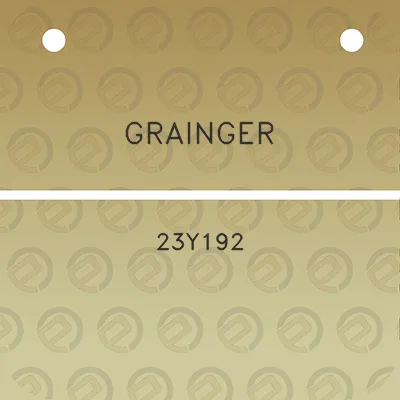 grainger-23y192