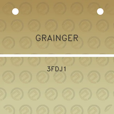 grainger-3fdj1