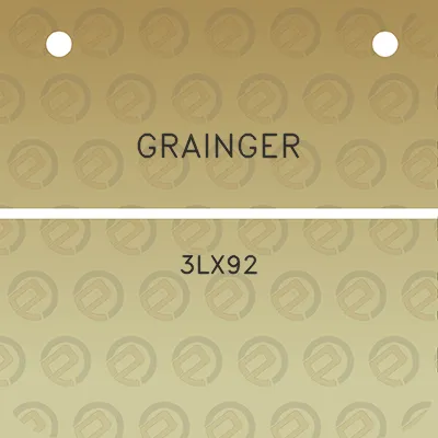 grainger-3lx92