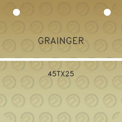 grainger-45tx25