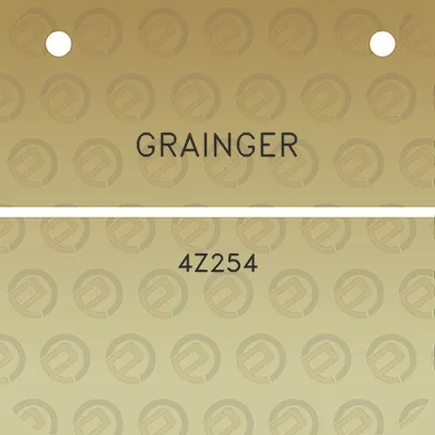 grainger-4z254