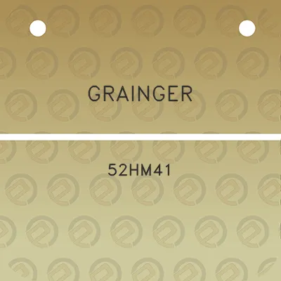 grainger-52hm41