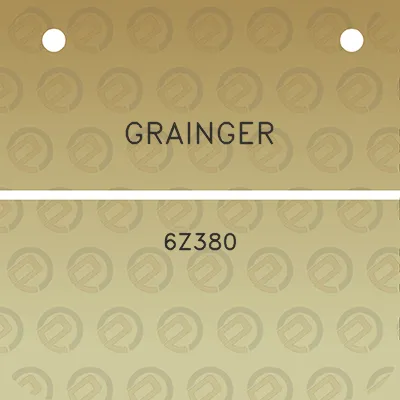 grainger-6z380