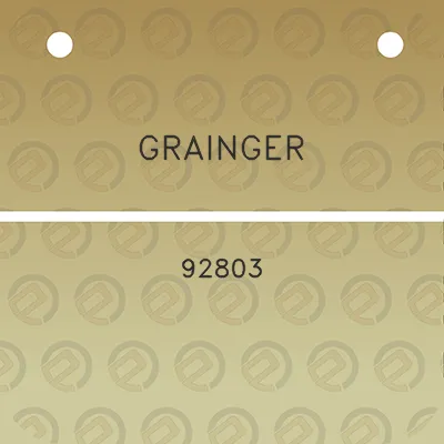 grainger-92803