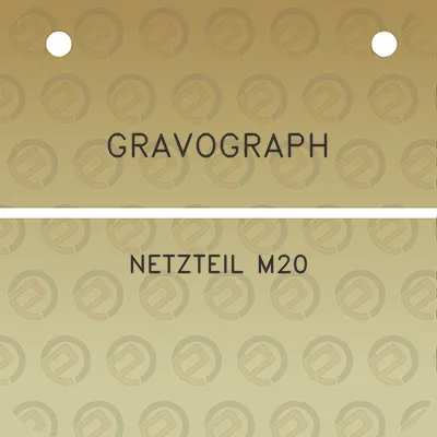 gravograph-netzteil-m20